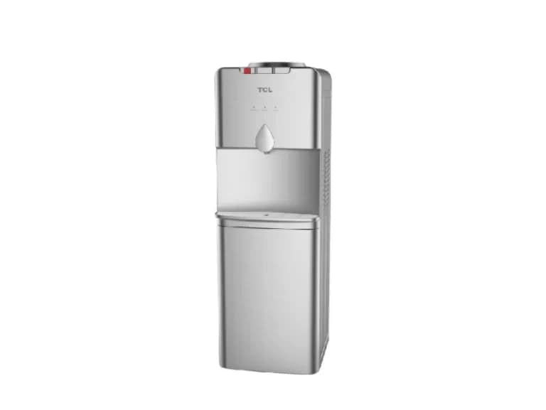 TCL Water Cooler TJ-LWYR96TRO - Hot, Cold & Normal Water - Stainless Steel Silver - Child Safety Lock - Durable & Elegant Design
