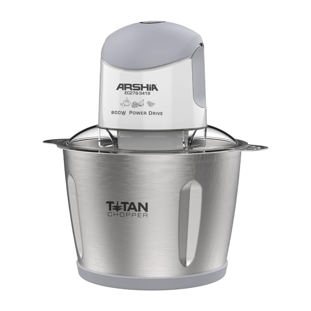 Electric Chopper 3L From Arshia 800W Motor | EC278-3419