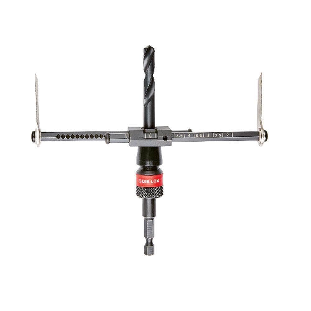 Milwaukee Adjustable Hole Cutter Replacement Blades and Pilot Bit