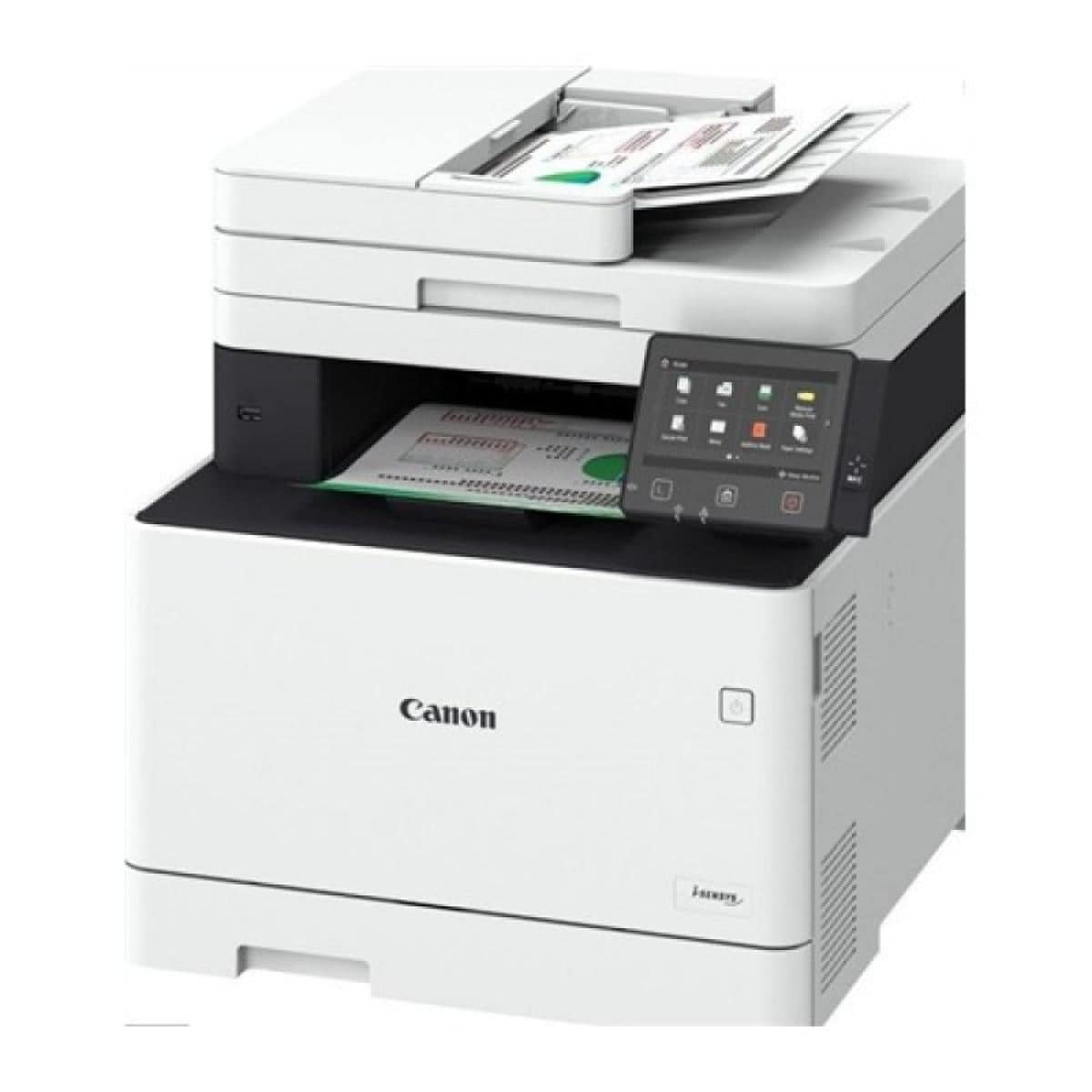Canon i-SENSYS MF752Cdw 3-in-1 Color Laser Printer - Print, Scan, Copy - 33ppm High Speed - Duplex Printing - WiFi & Cloud Connectivity - 12.7cm Color Touchscreen