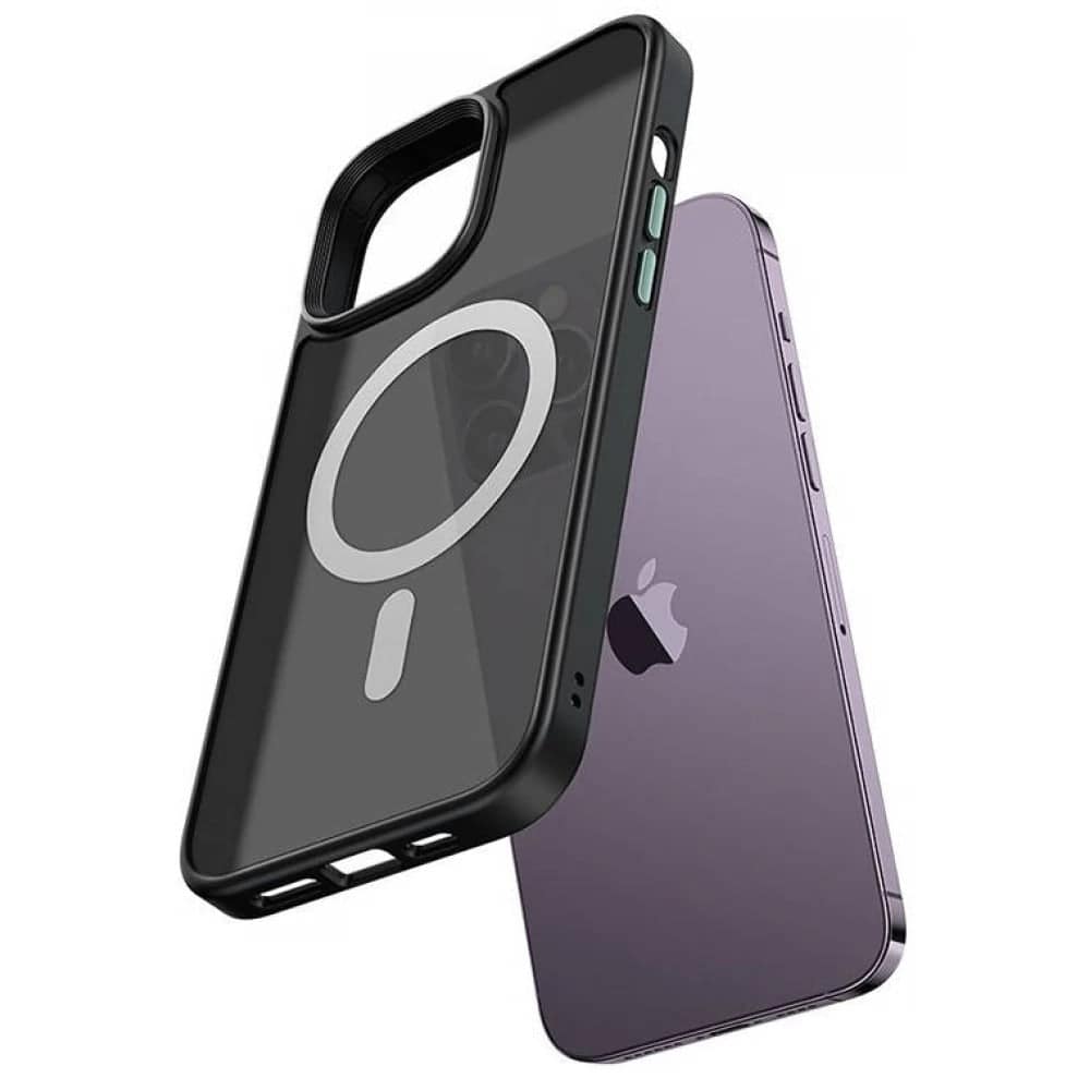 Mcdodo Protective Case with Magnetic Structure for iPhone 14 Pro Max - Black PC-3103