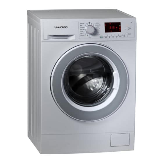 ITWASH Front-Loading Washing Machine 8 kg - Silver
