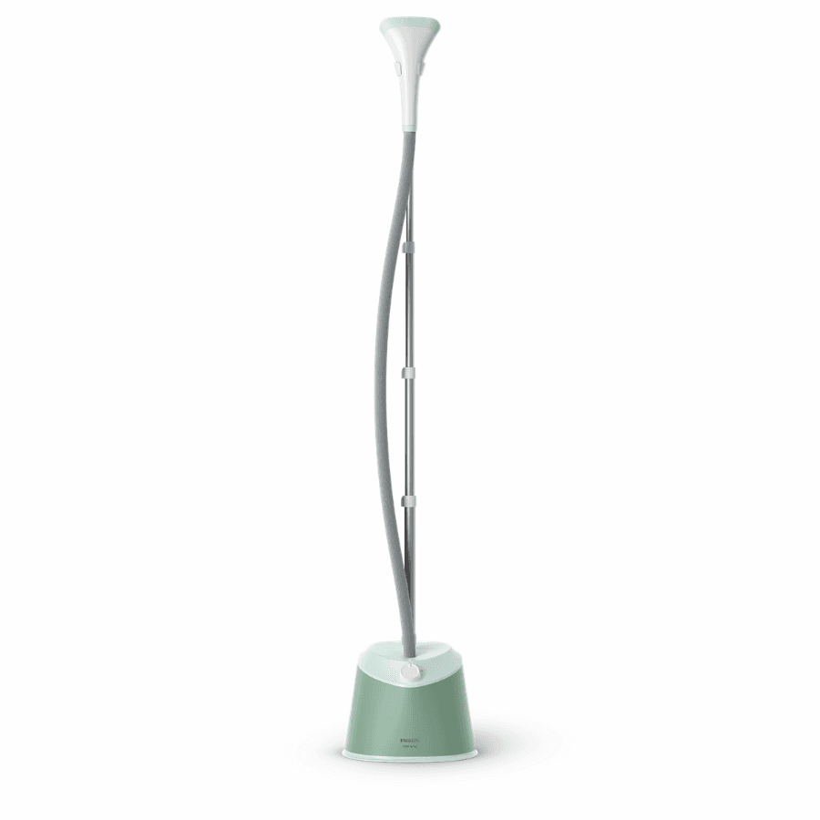Philips 1000 Series Garment Steamer - Compact Design, 1800W, 3 Steam Settings, and Detachable Water Tank - STE1010/76