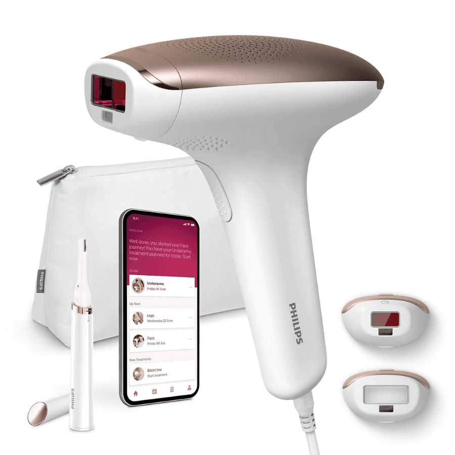 Philips Lumea Advanced IPL Hair Removal Device - BRI921/60, Body and Face Attachments, Skin Tone Sensor