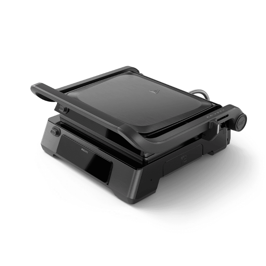 Philips Electric Contact Grill - Removable Plates, Temperature Control, Compact Design - HD6307/70