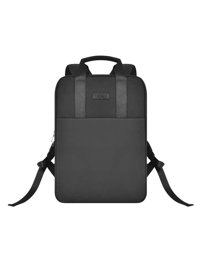 WiWU Minimalist Laptop Backpack — Lightweight Water-Resistant 16.3″ Storage Pack