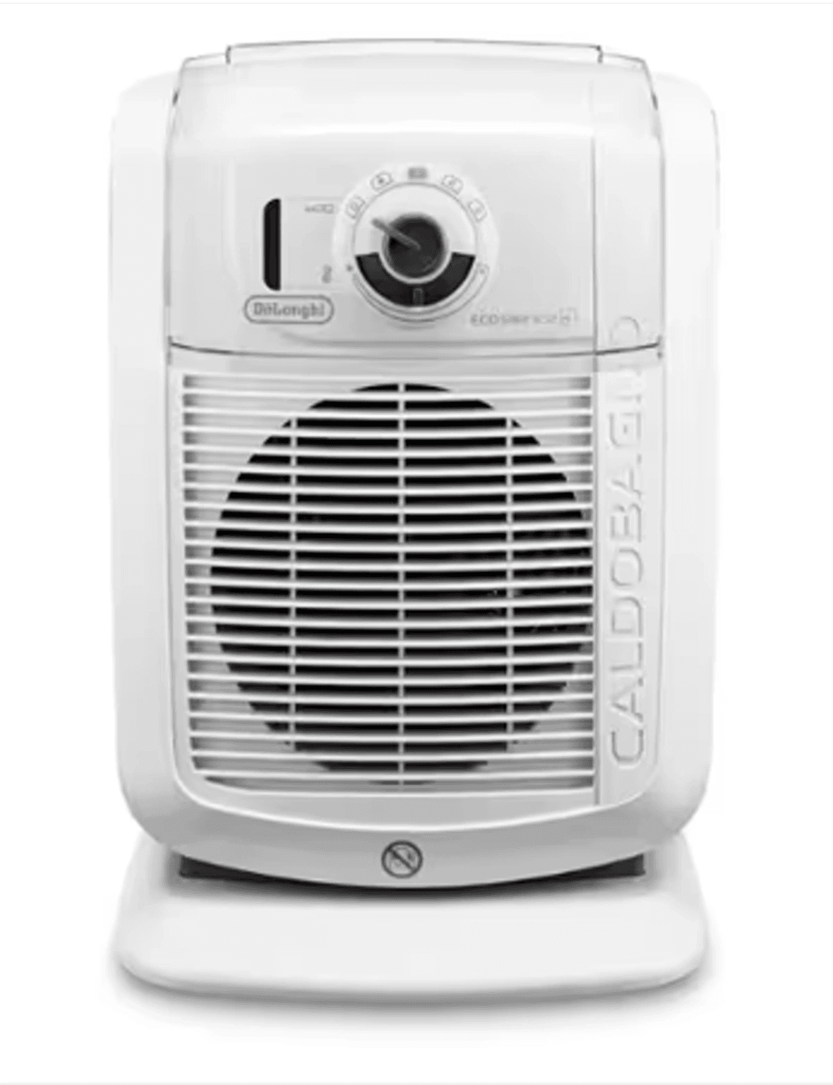 De'Longhi Ceramic Fan Heater - 2400W - 3 Power Settings - ECO Plus Function - Digital Control Panel - For Rooms up to 65 m³ - Anti-Frost & Safety Thermostat - Model TCH8993ER.BC
