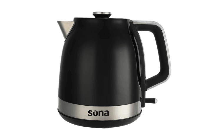 Sona 1.7L Stainless Steel Electric Kettle - 1850-2200W Power
