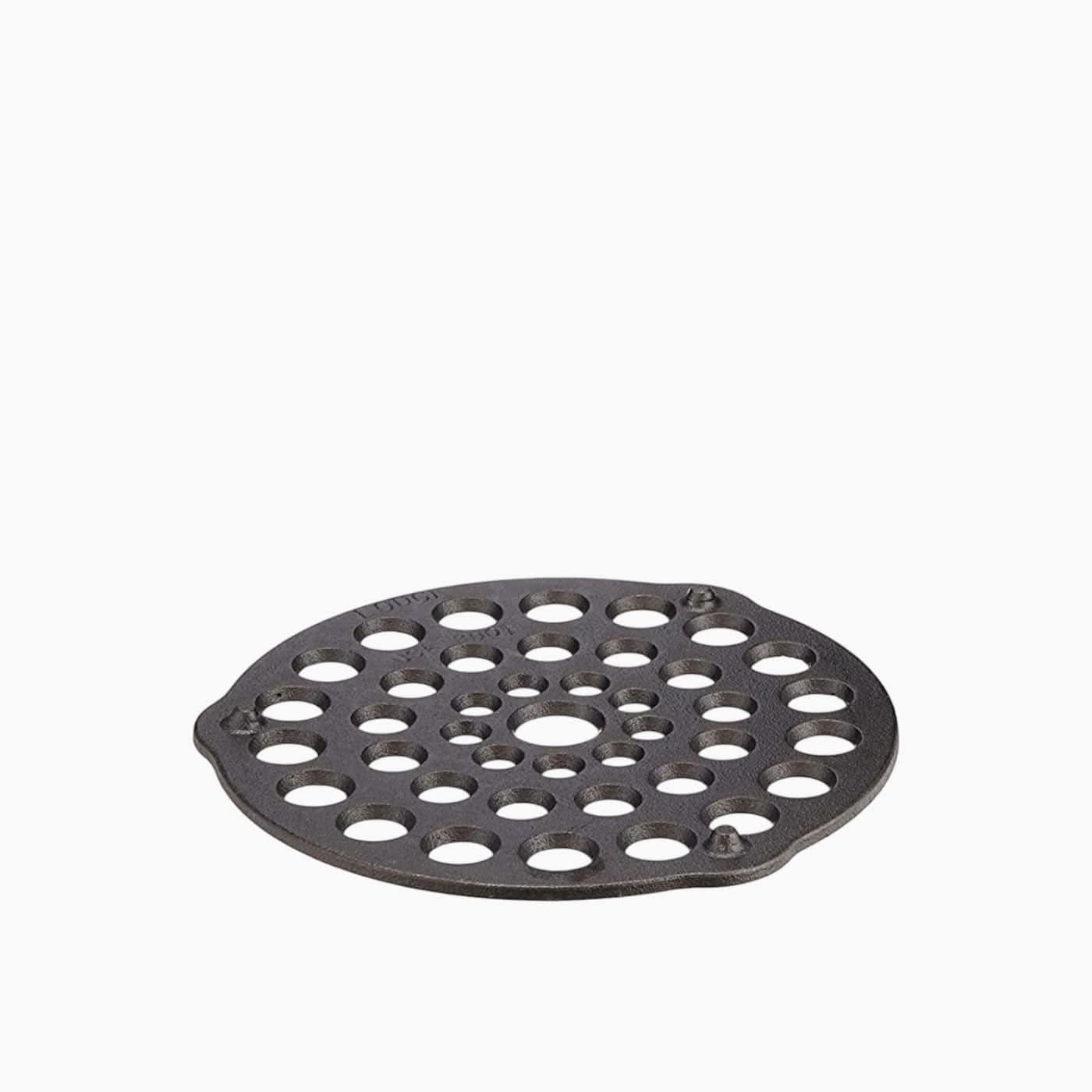 Lodge Seasoned Cast-Iron Meat Rack/Trivet