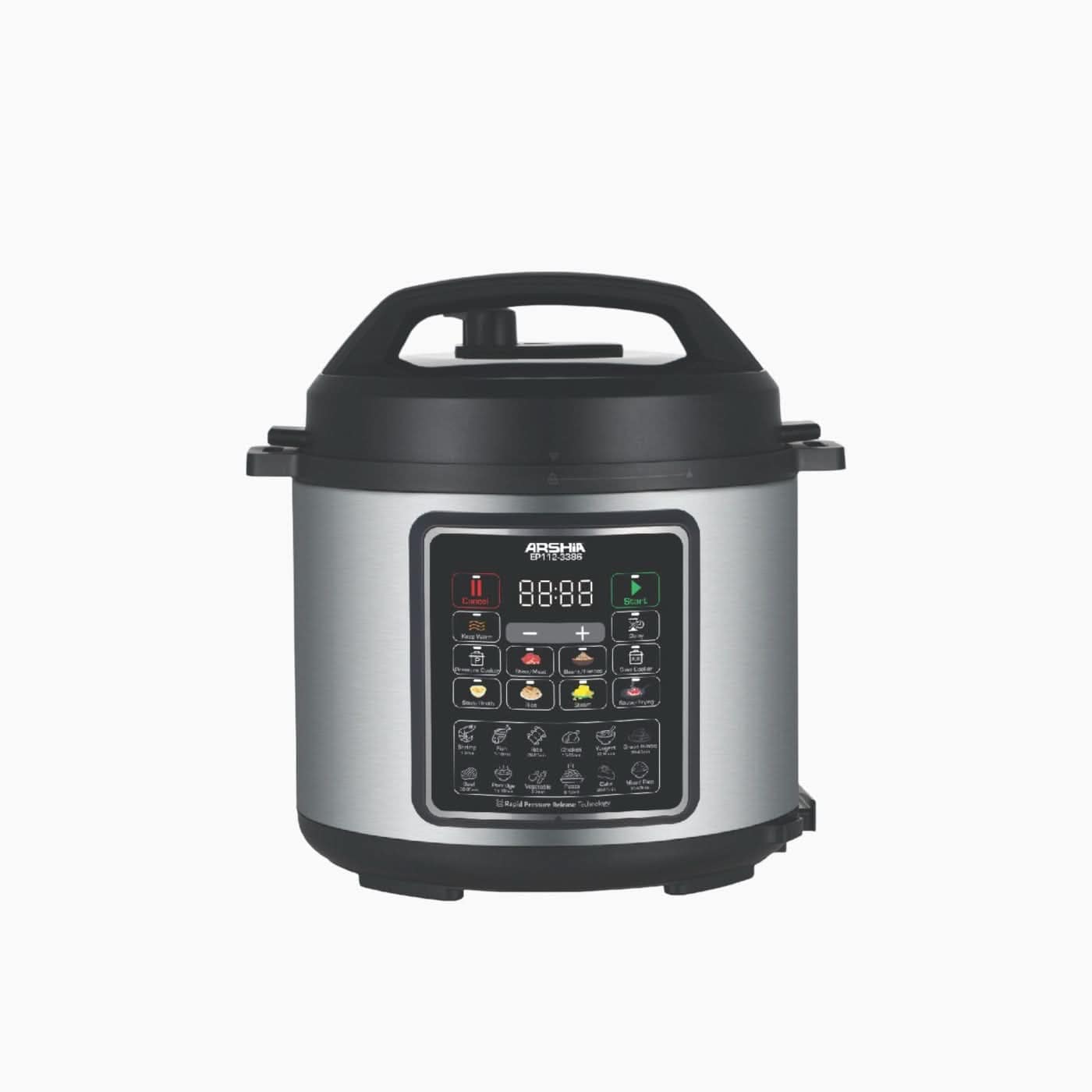 Arshia Digital Pressure Express Cooker