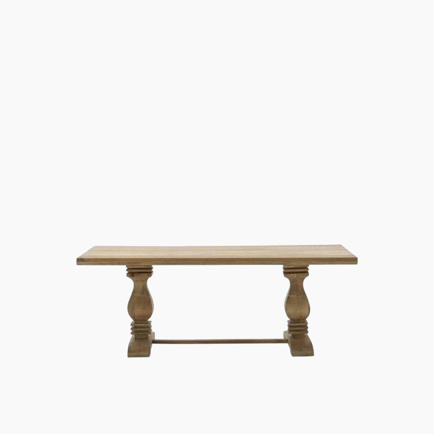 Natural Wood Dining Table
