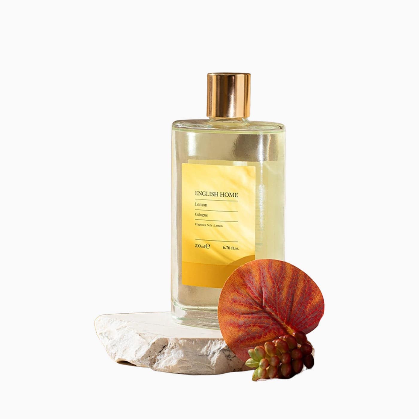 H Living Lemon Cologne 200 ml Light Yellow