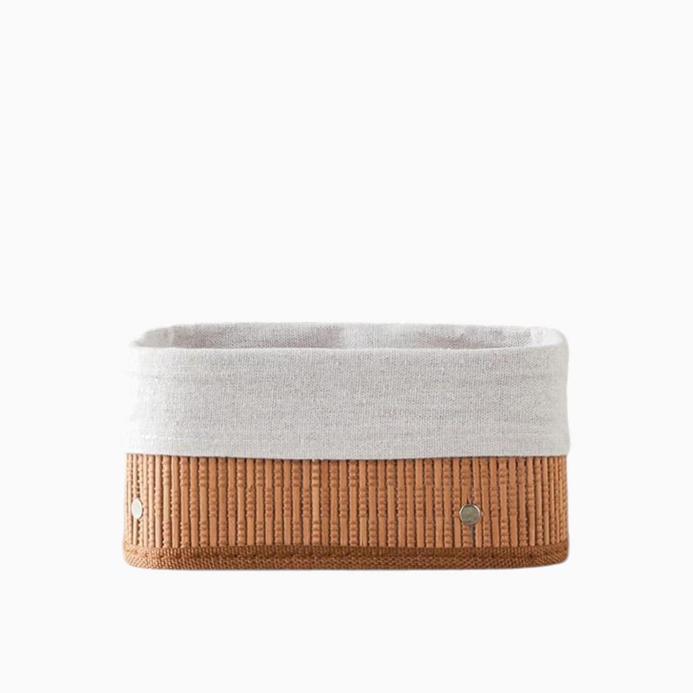 H Living Gina Bamboo Basket Light Brown