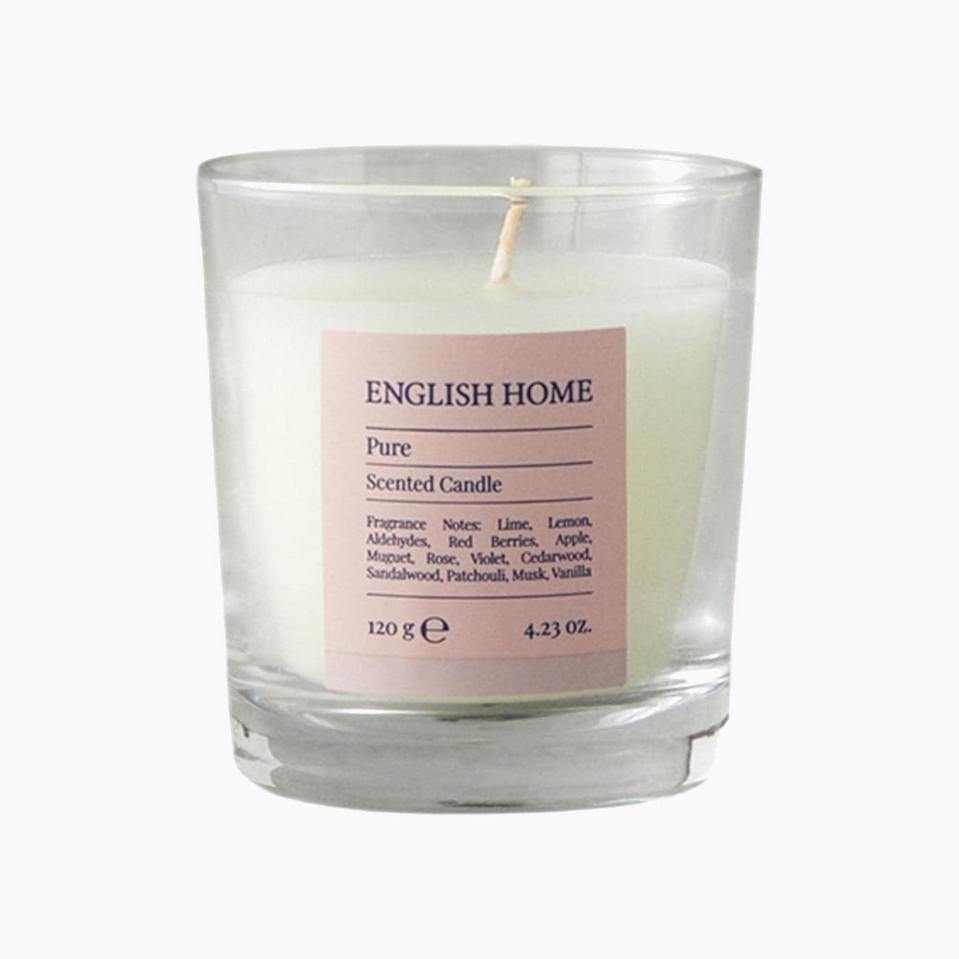 H Living Pure Scented Candle 120 g