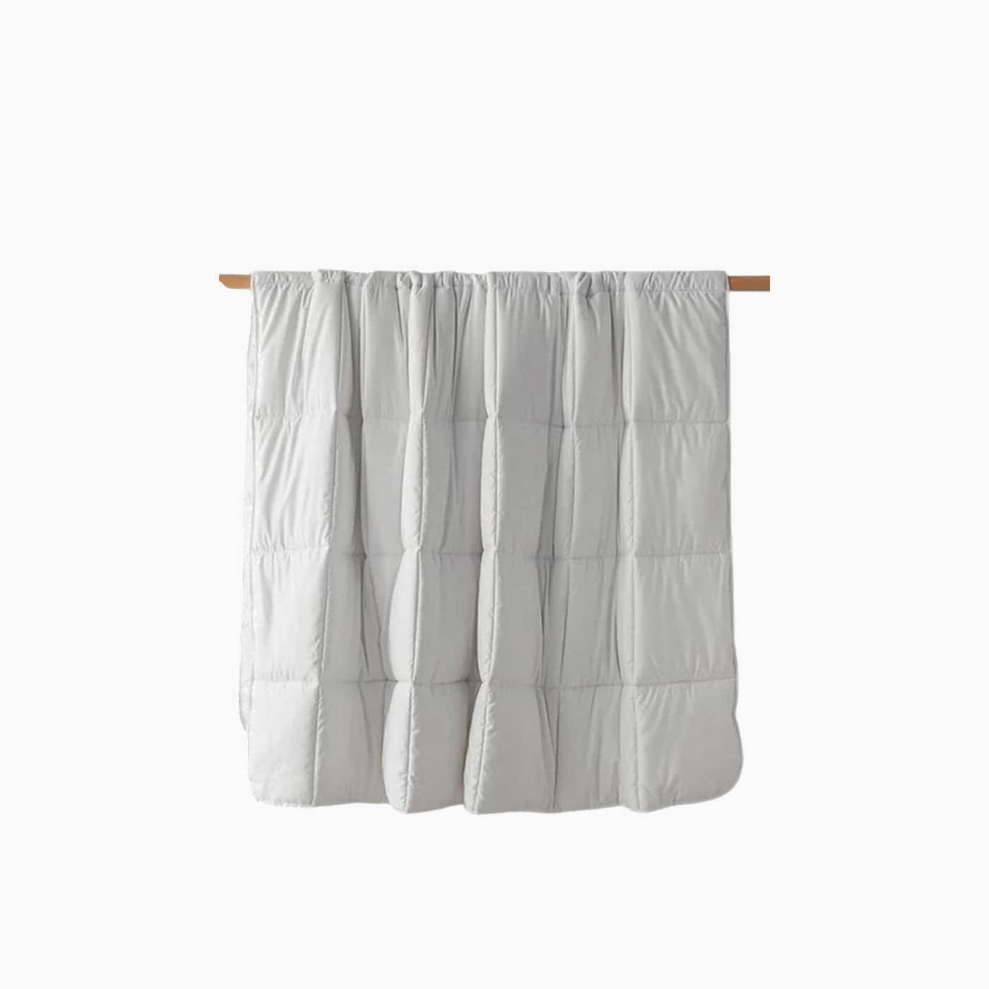 H Living Soft Bamboo Single Size Quilt 155x215 cm White