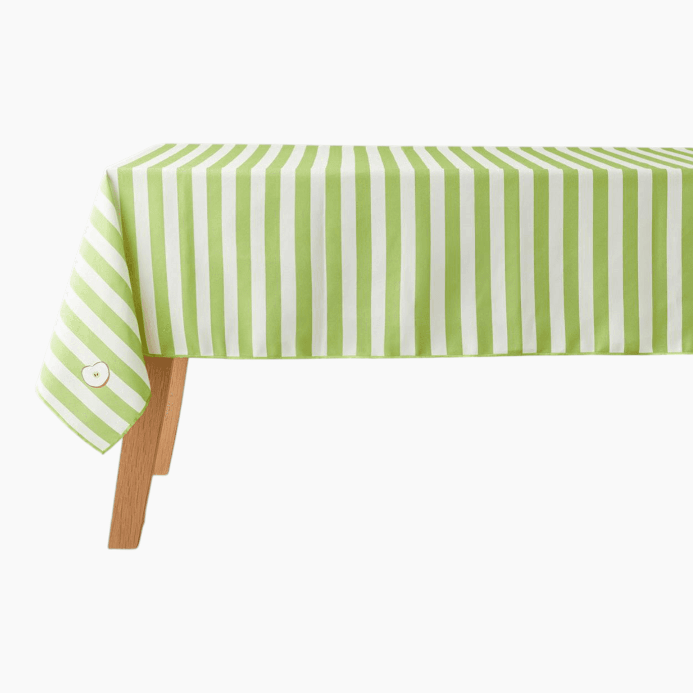 H Living Summer Apple Polyester Table Cloth 150x200 cm Green