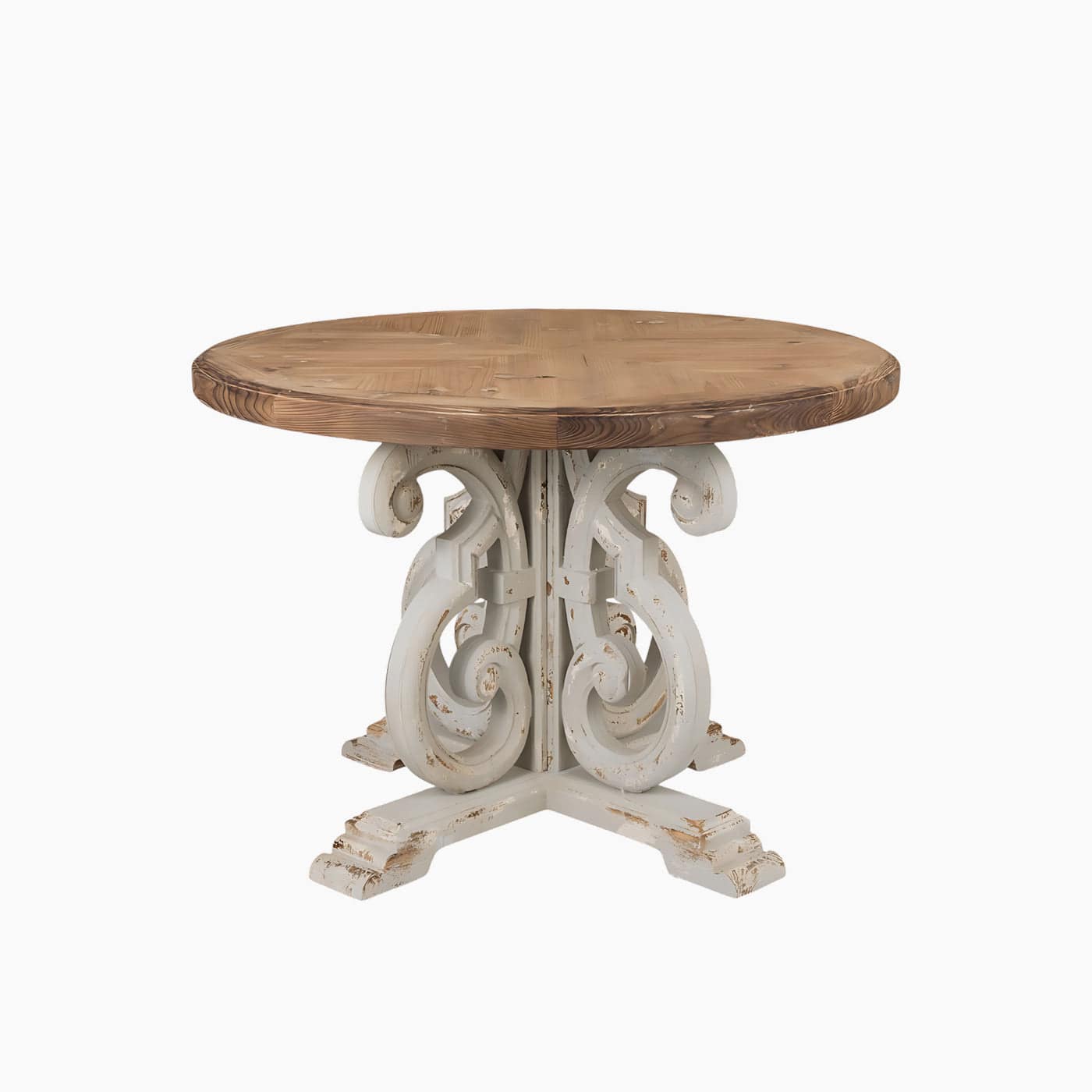 Antique Circular Dining Table