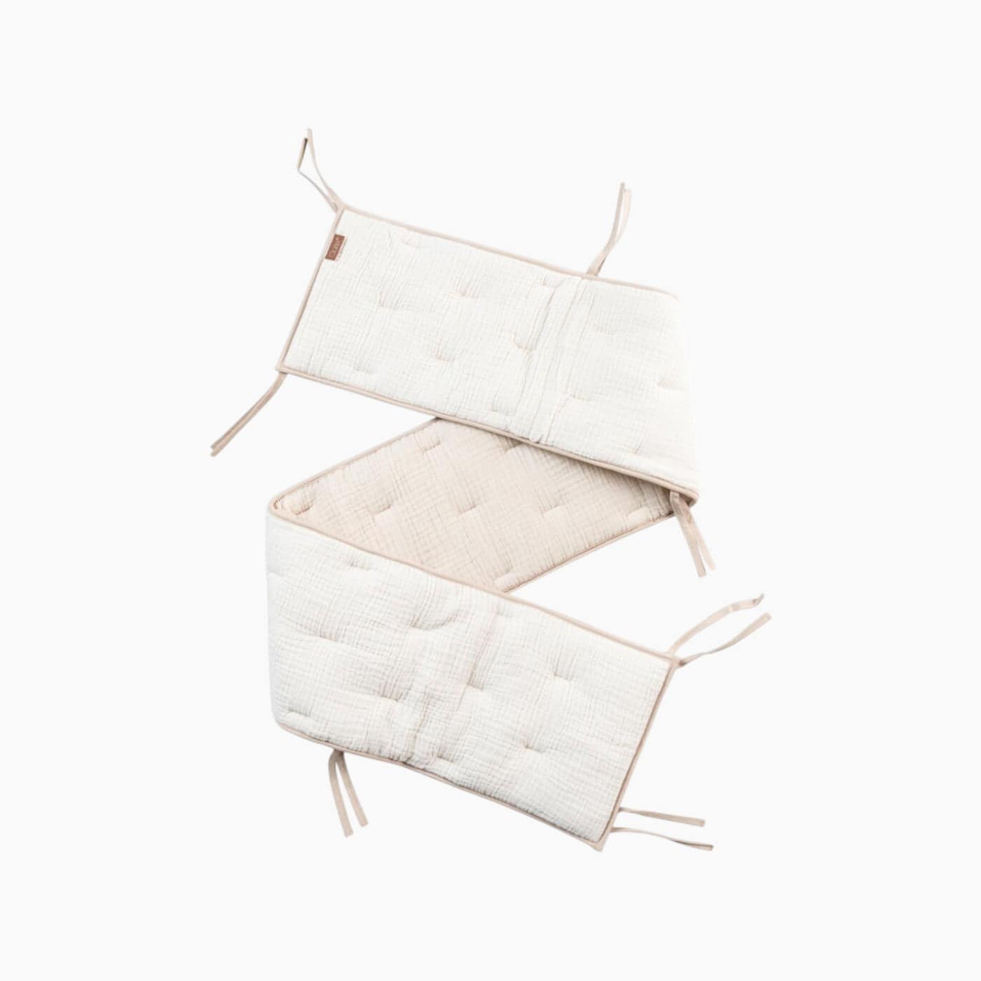 Kidyouknot Bed Bumper Natural Collection Clay