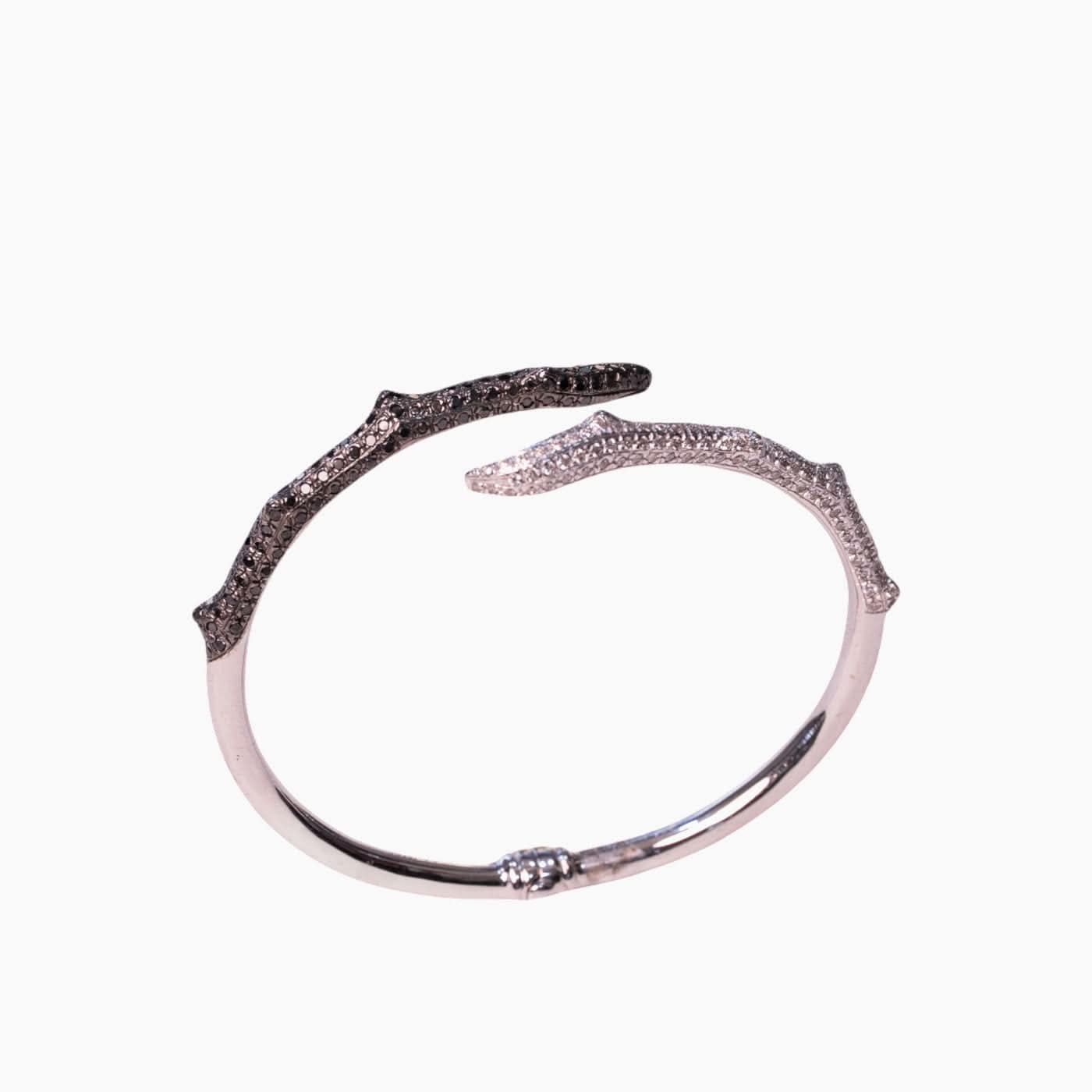 Nadine Shami Midnight Glow Bangle Bracelet