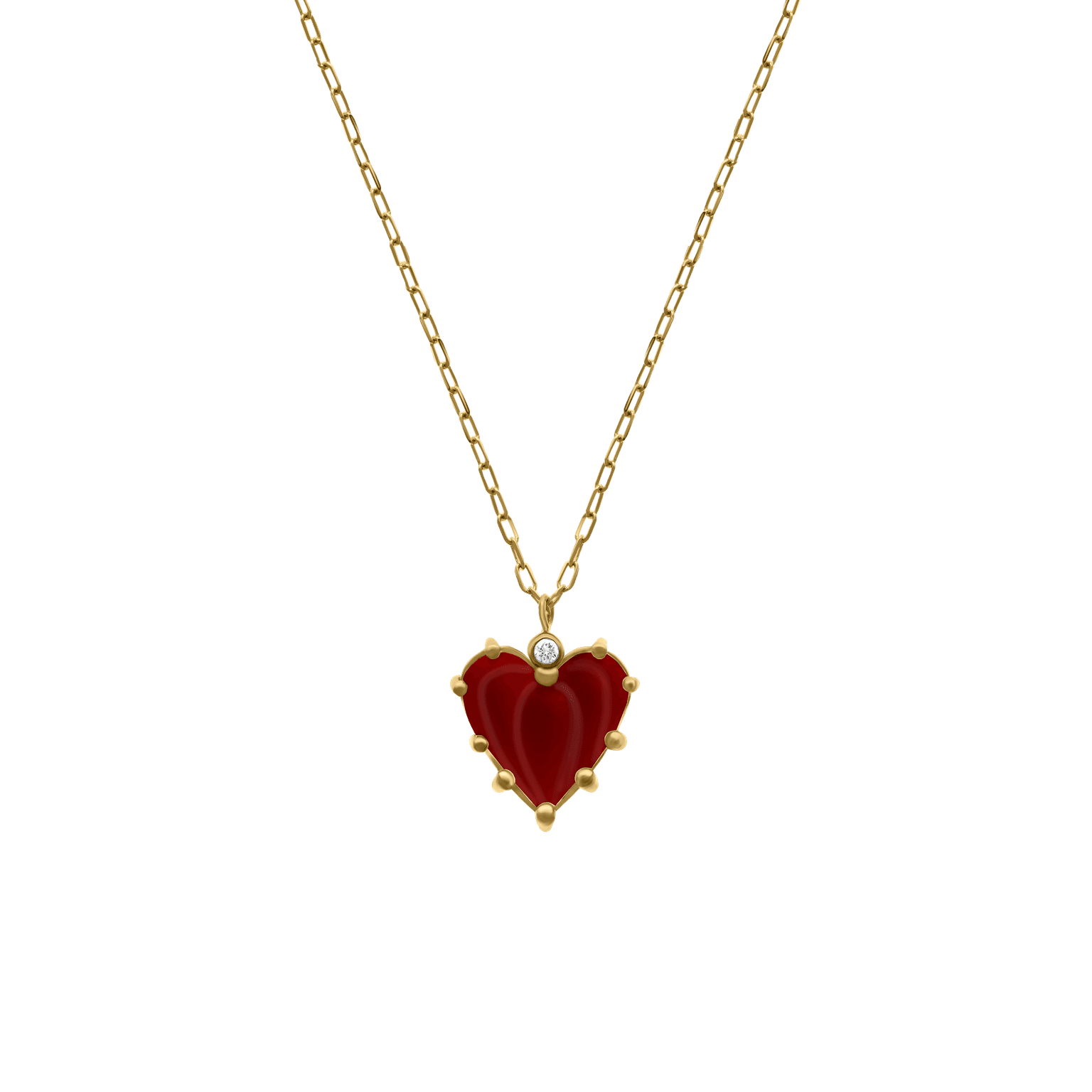 Baby Chic Jewelry Glowing Heart Necklace