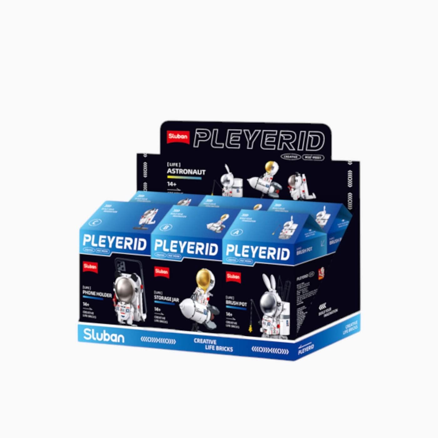 Sluban Pleyerid Maro Astronaut Building Set