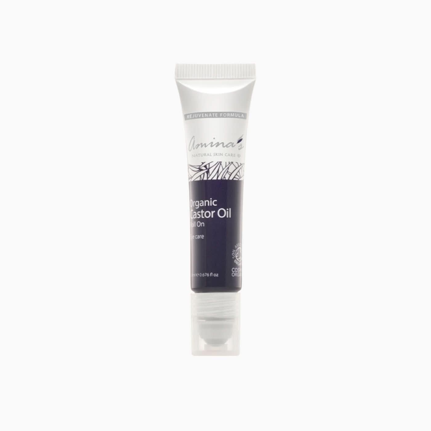 Amina's Organic Castor Oil Roll-On Eye Serum