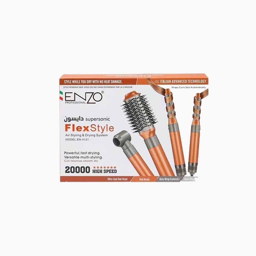 Enzo Flex Style Dayson 4 in 1 Hair Dryer Curler