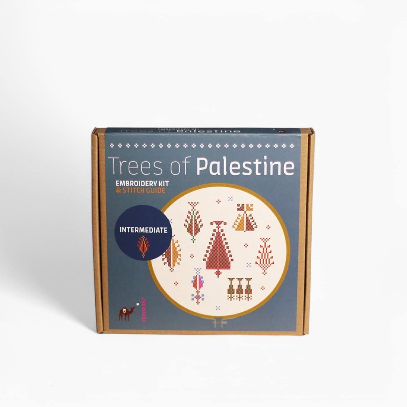 Folkglory Trees of Palestine Embroidery Kit