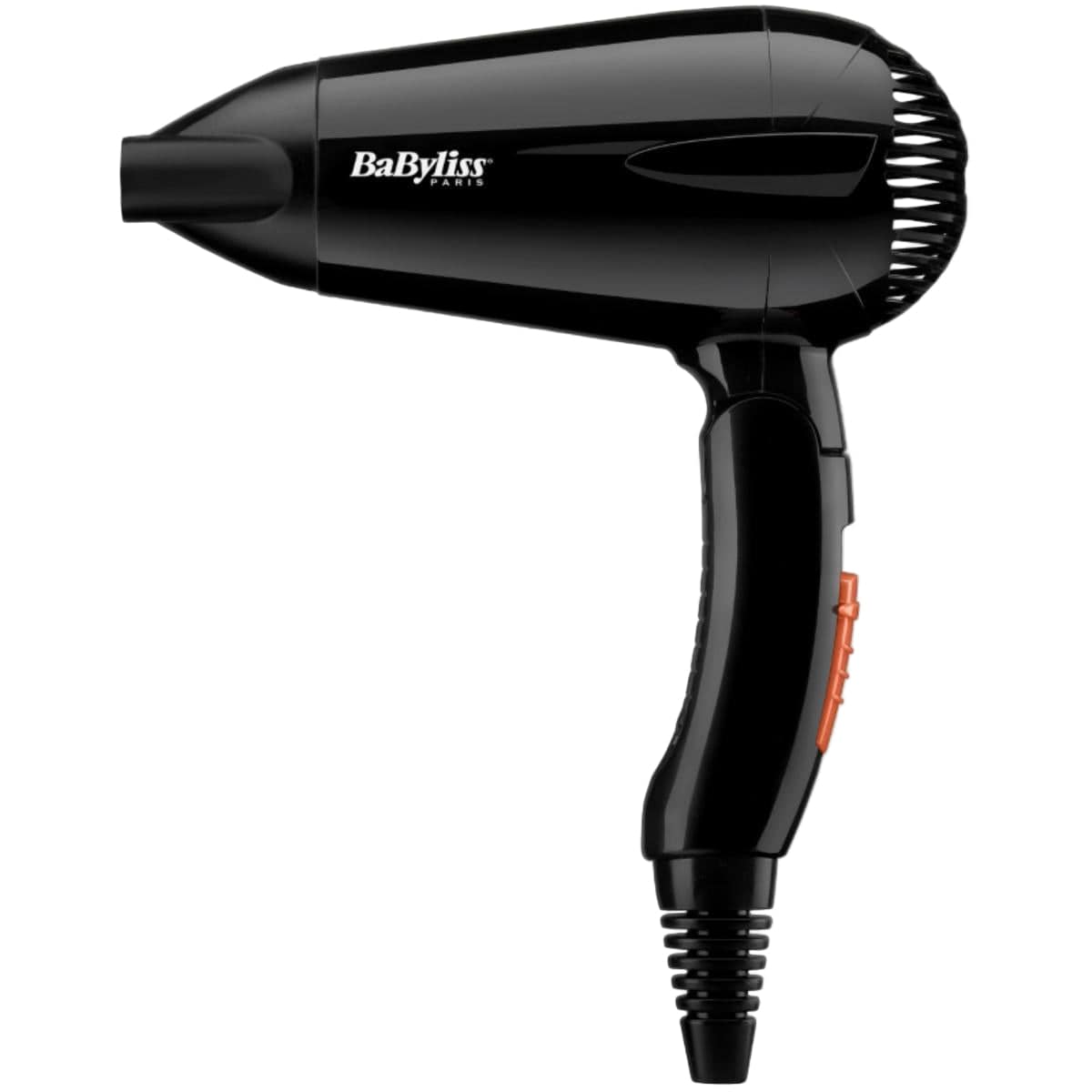 BaByliss Hair Dryer, Travel Dual Voltage, 2000Watts, Black