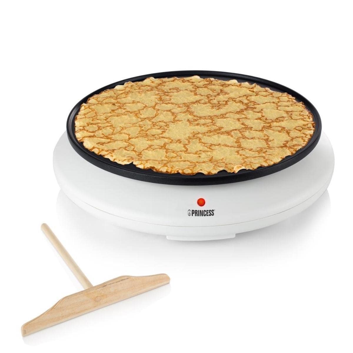 Princess Crepe Maker Diameter Baking Surface, 30 Cm Including Crepe, White
