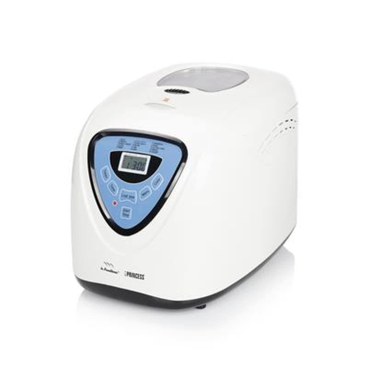 Princess Bread Maker Wake Up, 15 Baking Programs, White