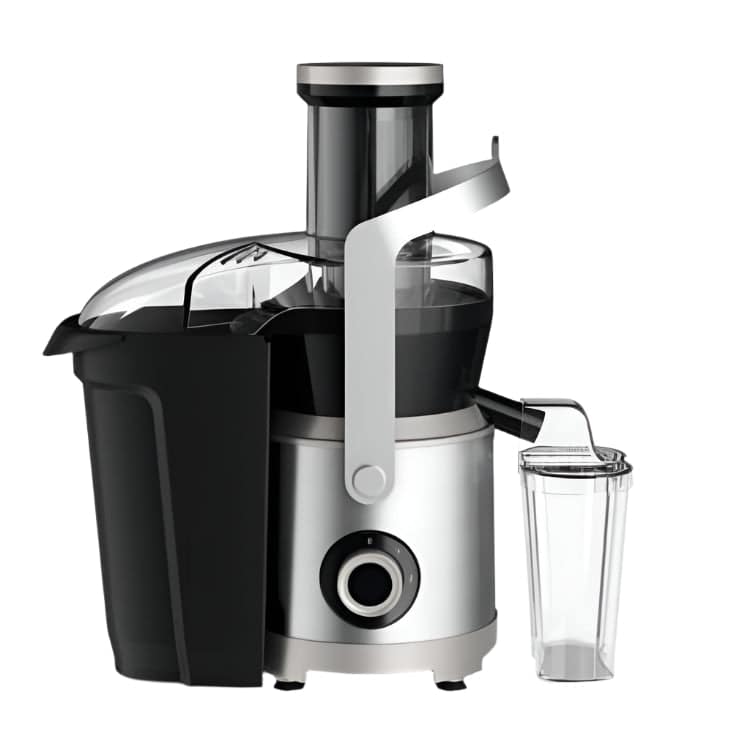 Moulinex Juicer, 2.2Lit, 1000Watts, Black / Steel