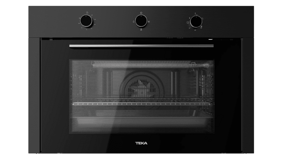 Teka Gas Oven with Gas Grill B, 90Cm, Black