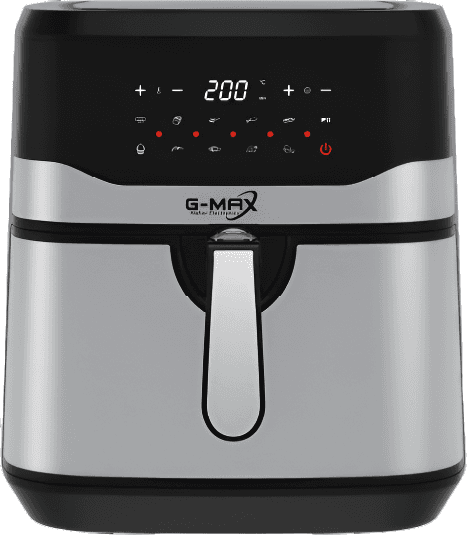 G-MAX Air Fryer, 1800Watts, 9.2Lit, Stainless Steel