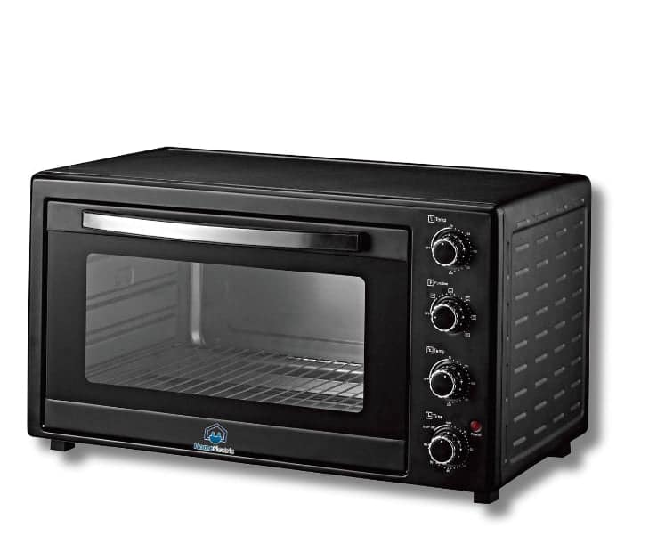 Home Electric Oven Timer with Bell Ring, 60Lit, 2200Watts, Black