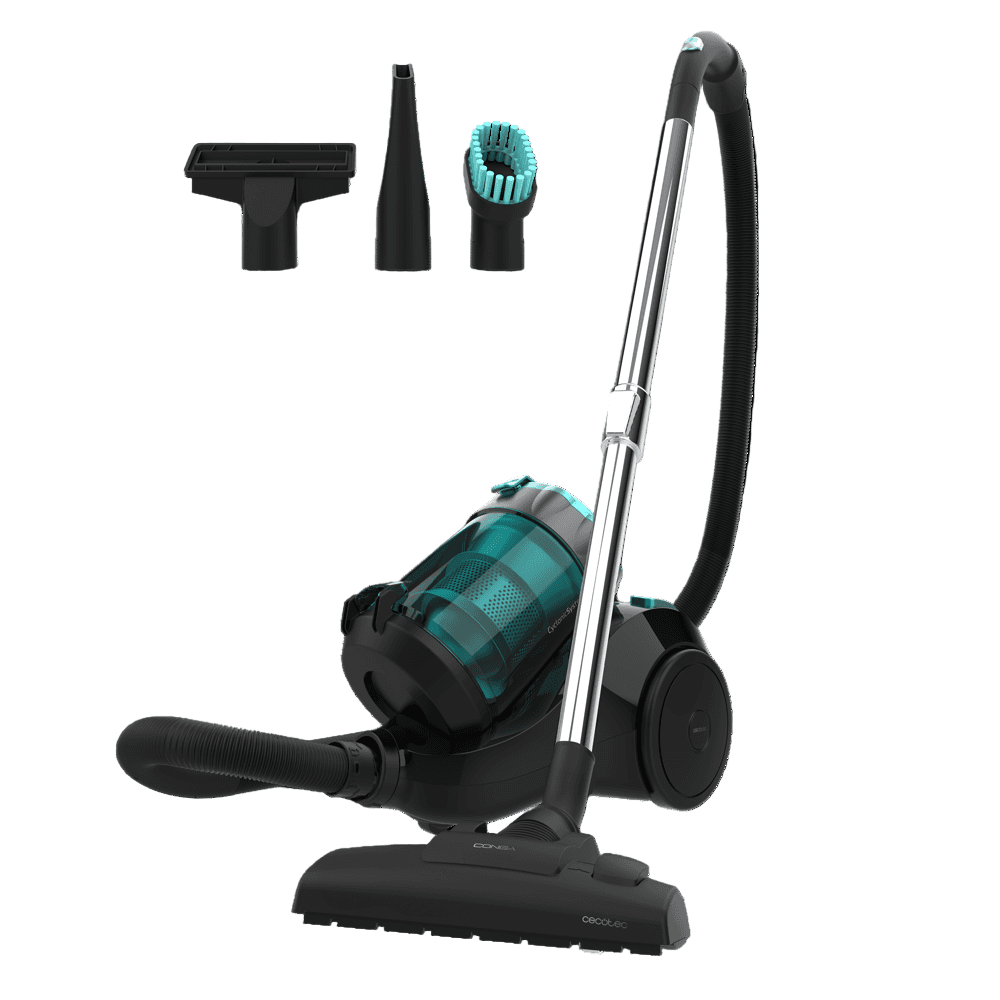 Cecotec Conga Multi Cyclonic Plus Canister Vacuum Cleaner, 2.5Lit, 800Watts, Black