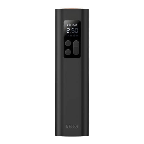 Baseus Super Mini Inflator Pump – Portable Cordless Tire Inflator, Black