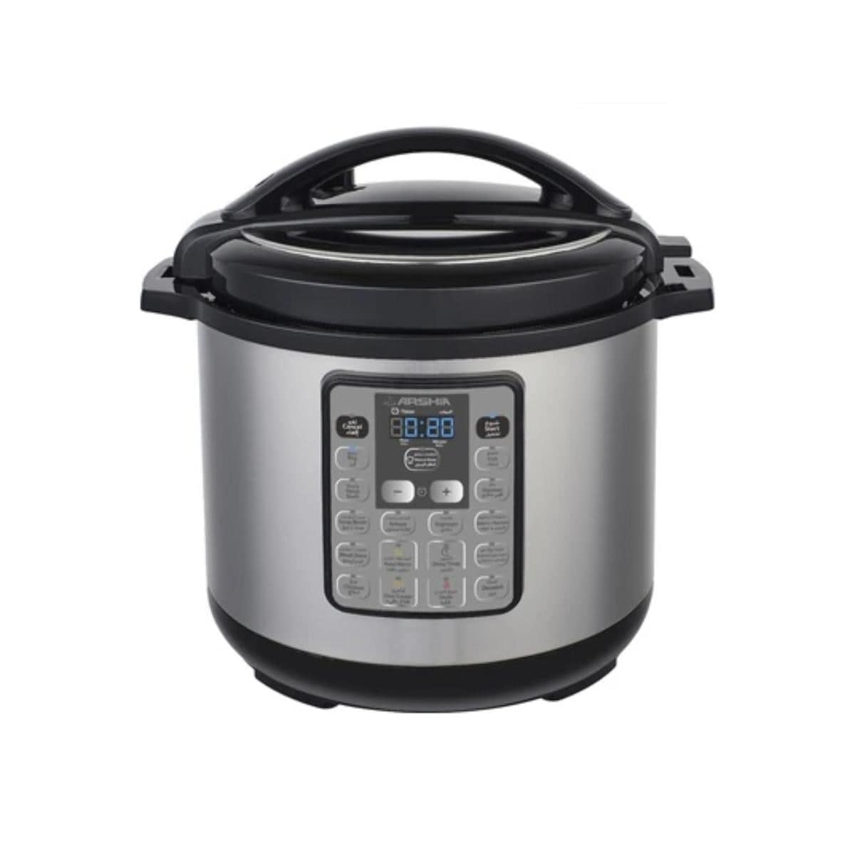 Arshia Pressure Cooker, 12Lit, Stainless Steel