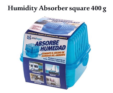 صندوق سحب الرطوبة المربع 400 غرام