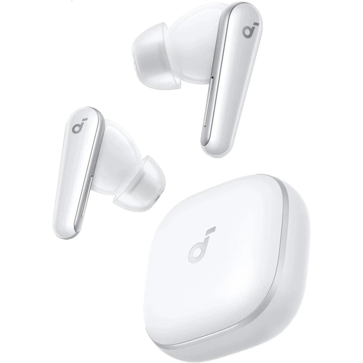 سماعات A3957H21 soundcore Liberty 5 أبيض ANC 3.0 لعزل ضوضاء أقوى من Anker