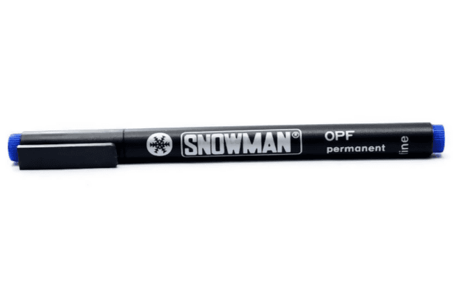 SNOWMAN OPF permanent Black