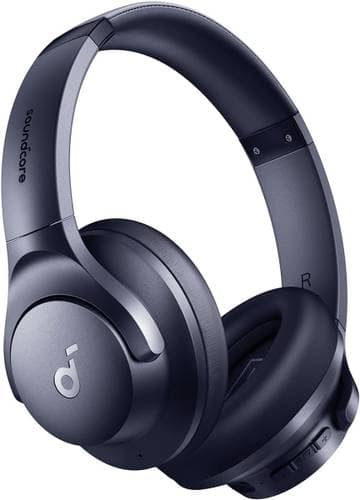 سماعات Soundcore Q20i - أزرق، صوت واضح وتصميم مريح من Anker