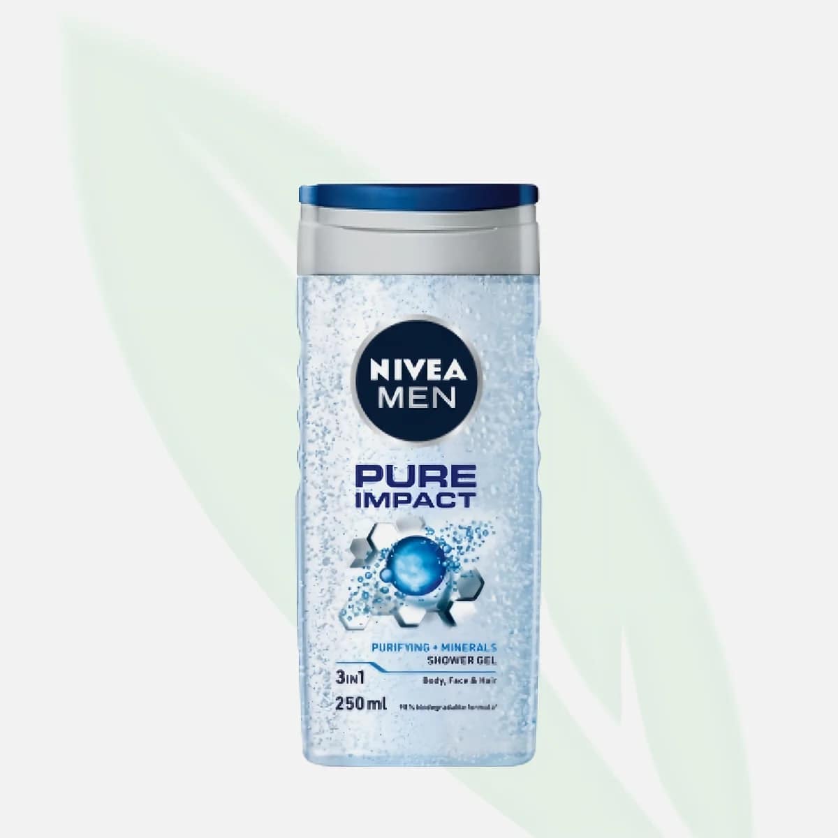 NIVEA Men Pure Impact 3-in-1 Shower Gel 250ml