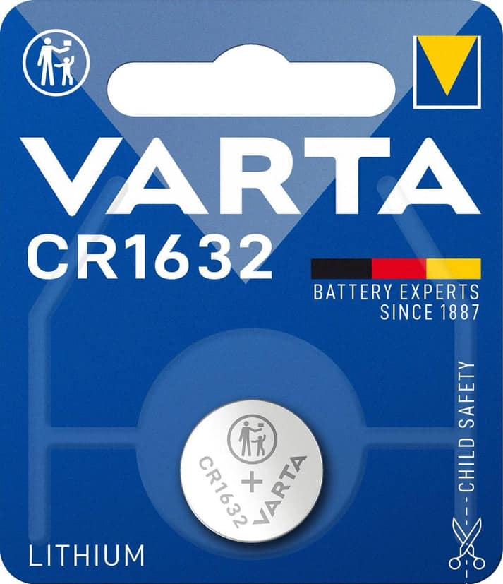 VARTA CR1632 Lithium Coin Battery 3V