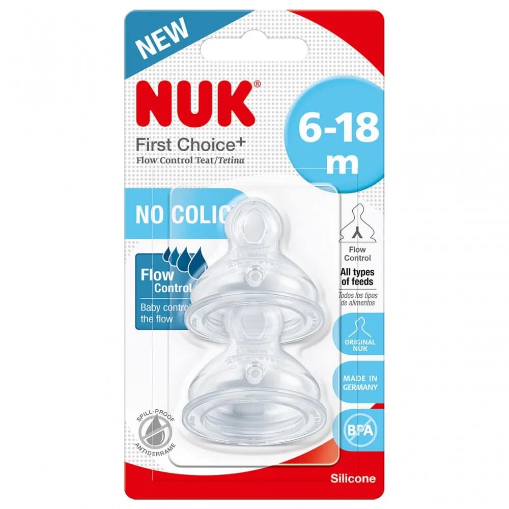 NUK Silicone Teat Size 2