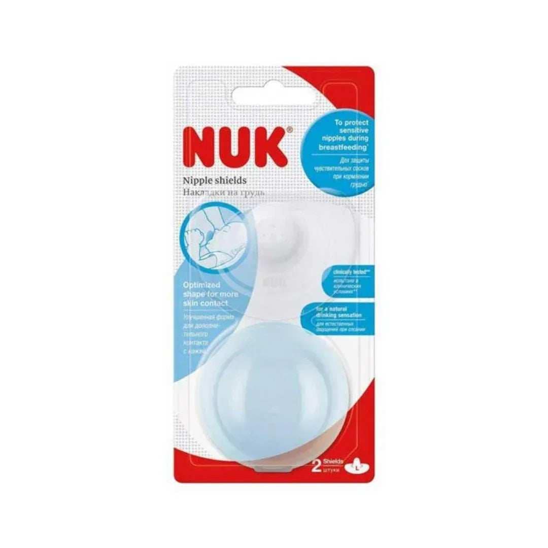 NUK Silicone Nipple Shields with Case