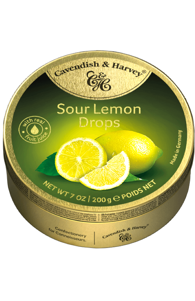 Cavendish & Harvey Sour Lemon Drops 200g