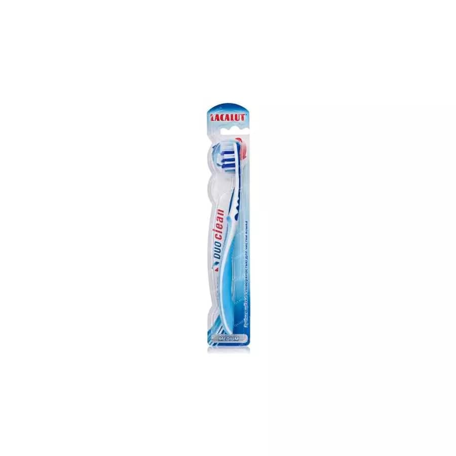 LACALUT Duo Clean Toothbrush Medium
