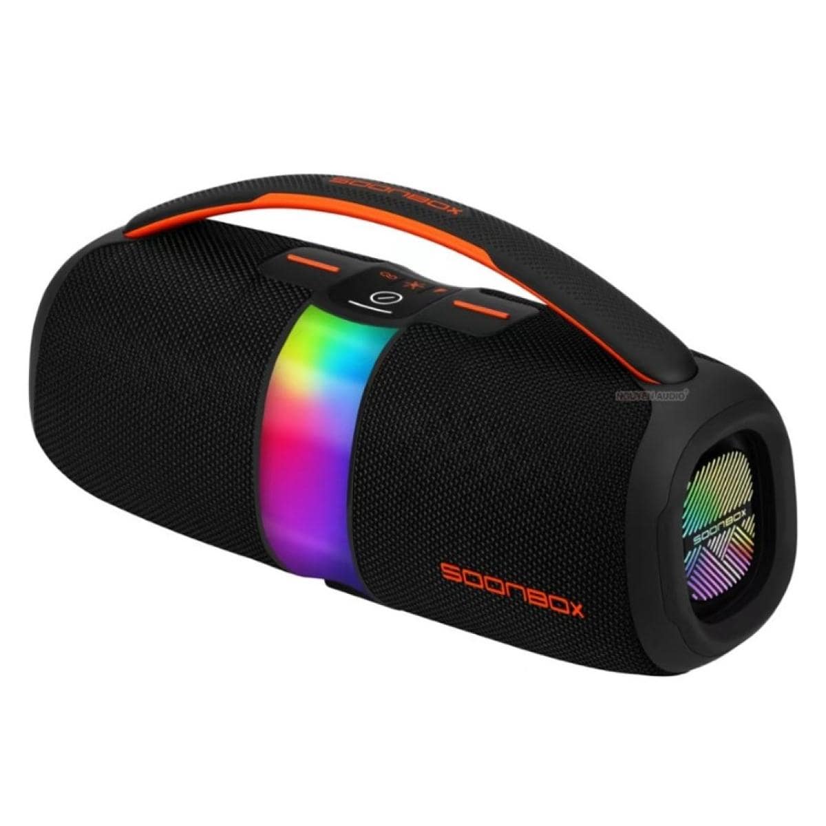 SOONBOX S5300 Bluetooth Speaker,20W, IPX6, Bluetooth, TF card, FM, USB, AUX, TWS, 6-8 Hours Battery - Black
