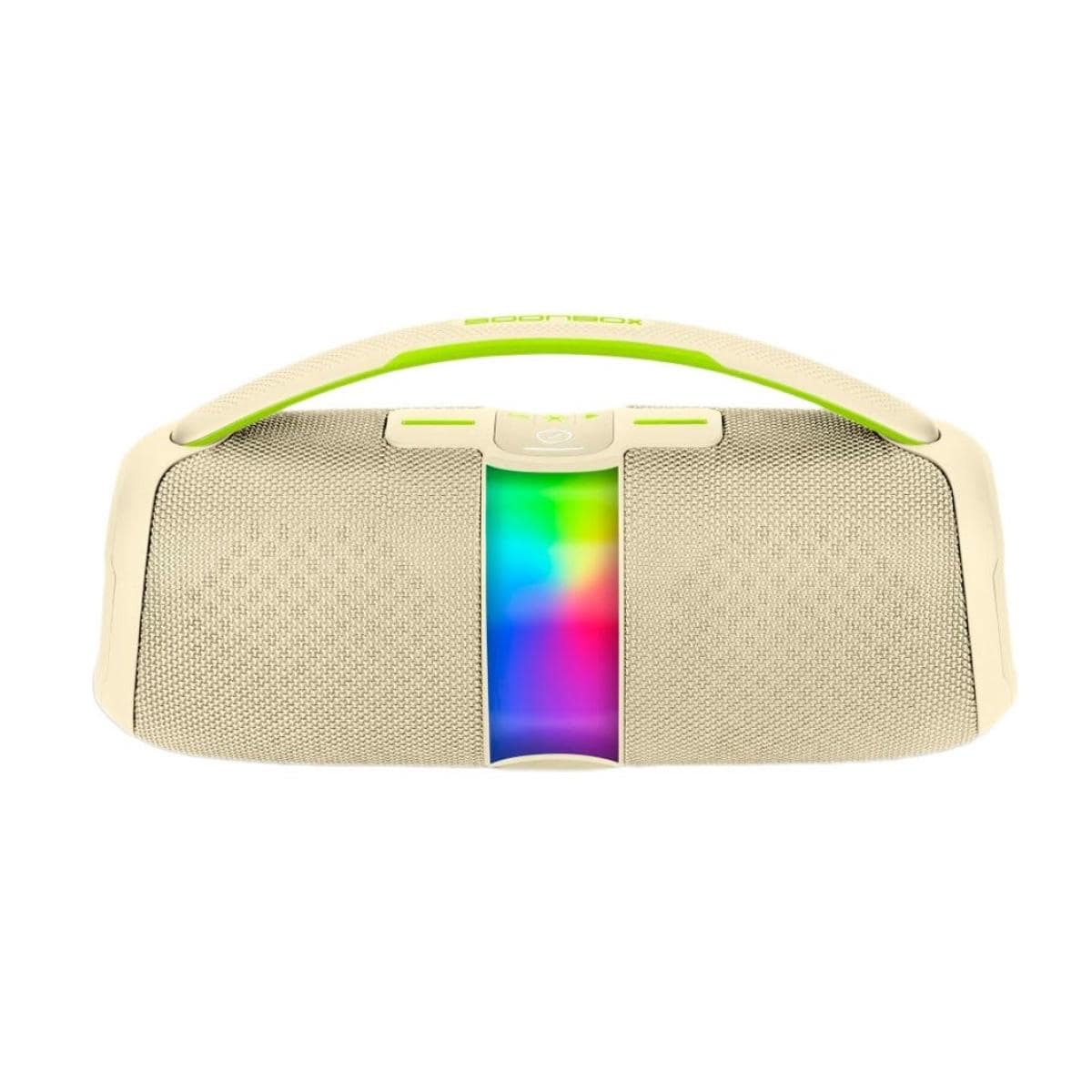 SOONBOX S5300 Bluetooth Speaker,20W, IPX6, Bluetooth, TF card, FM, USB, AUX, TWS, 6-8 Hours Battery - Khaki